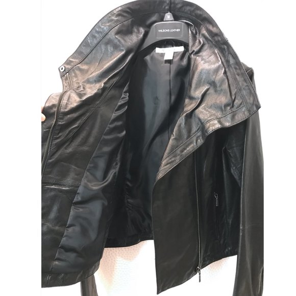Kenneth Cole Leather Jacket - Picture 5 of 9